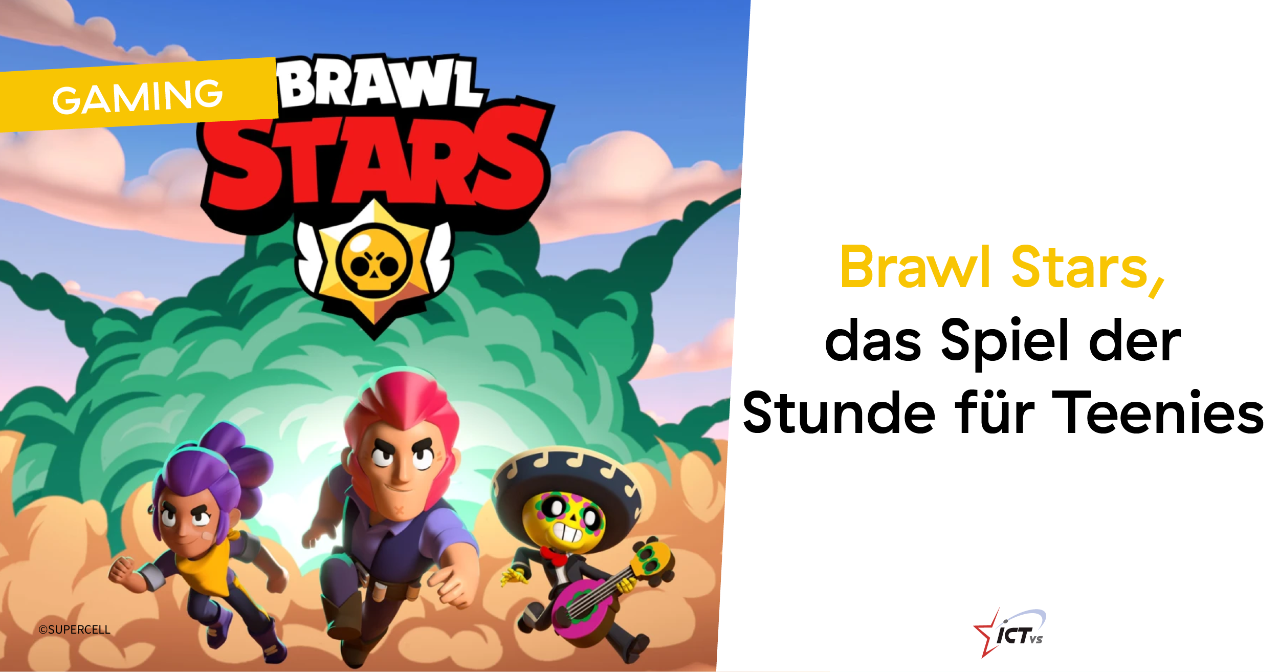 Brawl Stars, das Spiel der Stunde für Teenies