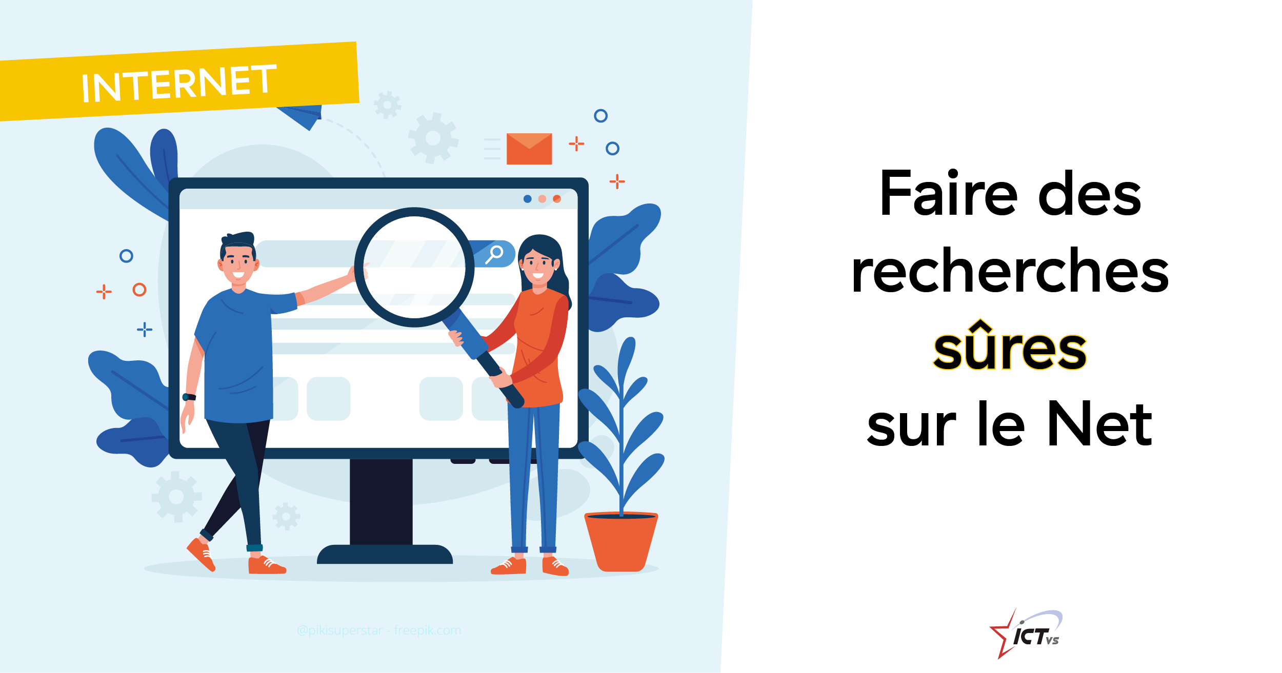 Faire des recherches sûres sur Internet dans un cadre scolaire